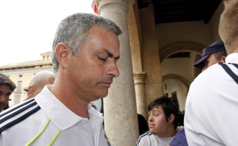 VISITA DEL REAL MADRID A LORCA
MOURINHO